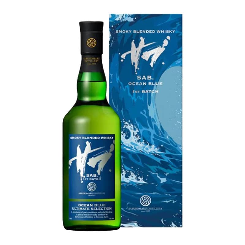 사부로마루 SAB 오션 블루 1차 배치 블렌디드 재패니즈 위스키 700ml