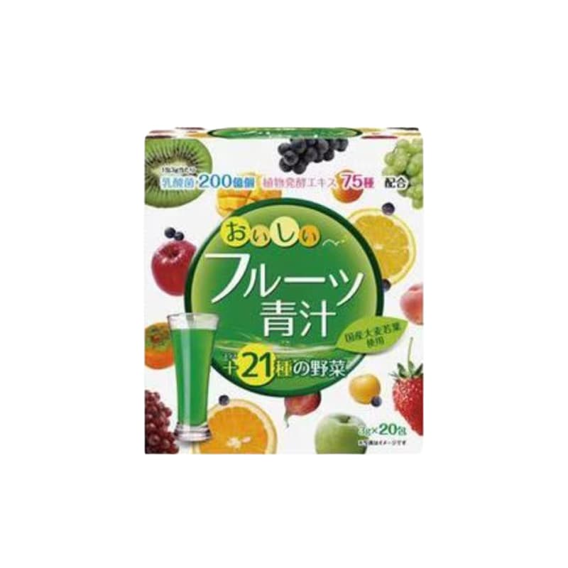유와 맛있는 과일 아오지루 20포 100ml
