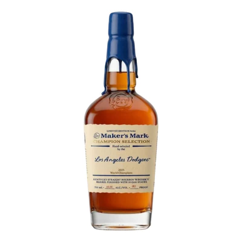 메이커스 마크 프라이빗 셀렉션 LA 다저스 2025 월드 챔피언 버번 위스키 750ml