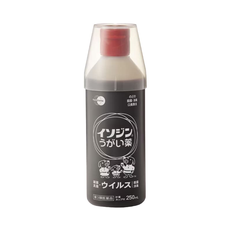 이소진 가글 구강 인후 살균액 250mL