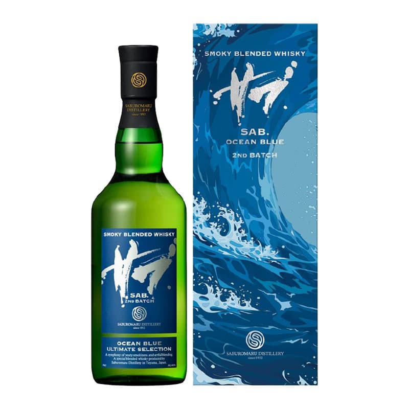 사부로마루 SAB 오션 블루 2차 배치 블렌디드 재패니즈 위스키 700ml
