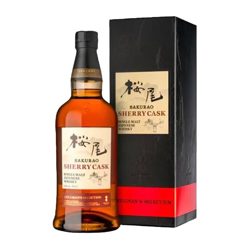 사쿠라오 셰리 캐스크 스틸맨 셀렉션 싱글 몰트 재패니즈 위스키 700ml