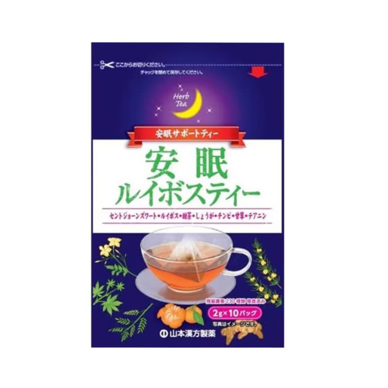 야마모토한포 수면 서포트 루이보스티 2g × 10티백 150ml