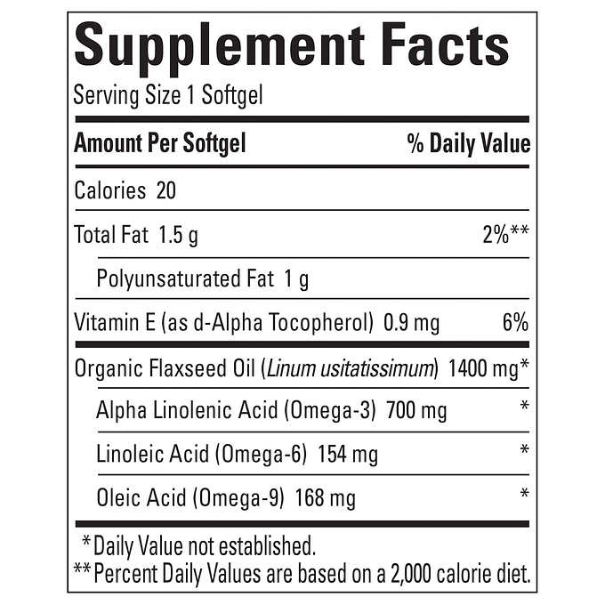 네이처메이드 아마씨 오일 1400mg 300 소프트젤